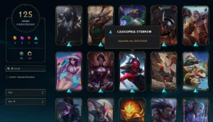Conta full acesso lol ex challenger e valorant ex imortal.