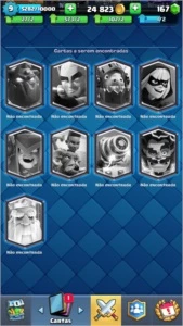 CONTA NV 9 (LEIA DESCRIÇÃO) - Clash Royale