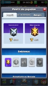 CONTA NV 9 (LEIA DESCRIÇÃO) - Clash Royale