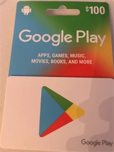 Gift card Google play - Gift Cards