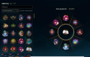 Lol Lvl 43, Unranked, Upada Na Mão, 5 Skins, 8K Ea, 37Champ - League of Legends
