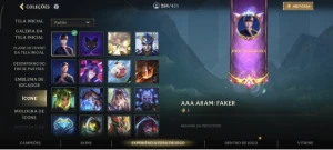 Conta Wild Rift 535 skins - League of Legends: Wild Rift LOL WR