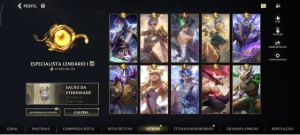 Conta Wild Rift 535 skins