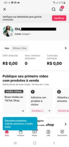 Conta Do Tiktok Com Shop Ativo +2,3K Seguidores - Redes Sociais