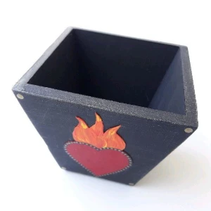 Vasinho Sagrado Coração - Artesanato e Personalizados