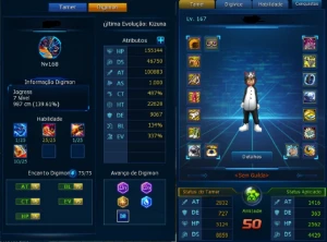 Conta End Game 2U Ladmo Omegamon