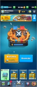 Vendo Conta de Clash Royale 5 anos com 5500 de troféus