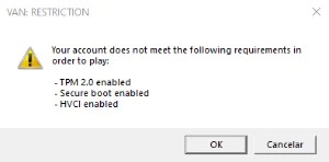 Bypass Tpm/Secure Boot - League of Legends LOL