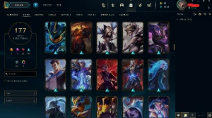 Conta LoL Lvl 364, Platina na season de 2022 - League of Legends