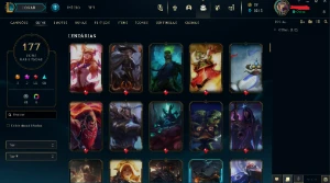 Conta LoL Lvl 364, Platina na season de 2022 - League of Legends