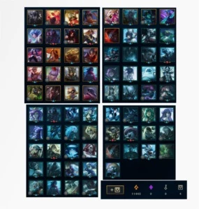 Platina 3, 100+ skins, 24 campeos - League of Legends LOL