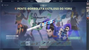 CONTA VALORANT PLATINA 3 MUITAS SKINS E PASSE