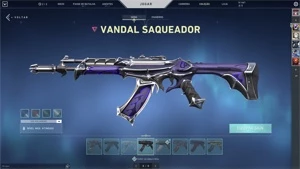 CONTA VALORANT PLATINA 3 MUITAS SKINS E PASSE