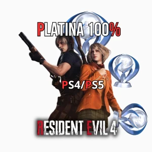 Troféu de Platina - Resident Evil 4 Remake PS4/PS5