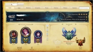 CONTA DIAMANTE 5 MMR ALTISSIMO! - League of Legends LOL