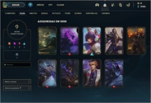 CONTA PLATINA PRA VENDER LOGO - League of Legends LOL