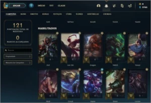 CONTA PLATINA PRA VENDER LOGO - League of Legends LOL