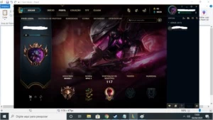 CONTA LEAGUE OF LEGENDS LOL