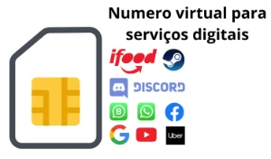 Numero virtual para qualquer serviço digital!