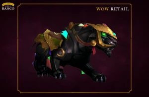 Montaria Wow - Pantera Negra - Blizzard