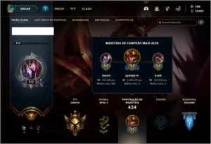 Conta ouro 4 com TODOS os champs e 132 skins (1KK de Jarvan) - League of Legends LOL