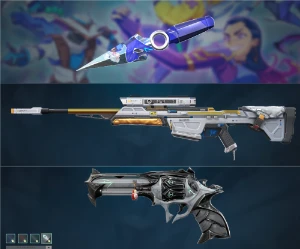 Conta Com 1 Faca 1 Operator E Sheriff Saqueadora - Mmr Dima - Valorant