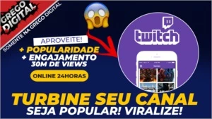 [Promoção] 10K Seguidores Twitch R$ 29,99 | Entrega Imediata - Redes Sociais