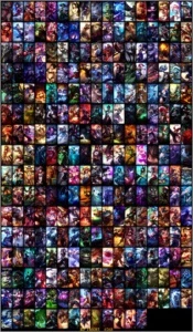 Vendo conta LOL Platina V com 268 skins mais de 150k de RP. - League of Legends