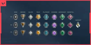 VALORANT - CONTAS NFA COM ELO!!!