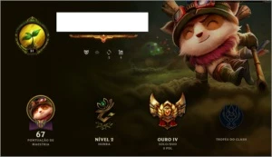 Conta Ouro IV, 9150 EA, 24 campeões, 5 Skins e Borda de Gold - League of Legends LOL