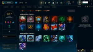 Conta De Lol Com 386 Skins (Riven Campeonato 2012). - League of Legends