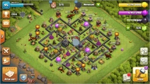 Conta de Clash of Clan CV 9 - Clash of Clans