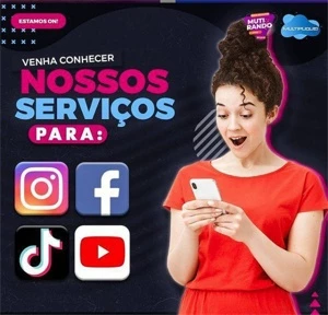 [SEGUIDORES, VIEWS, E CURTIDAS|INSTA, TIKTOK, YT E FACEBOOK] - Redes Sociais
