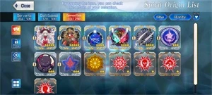 Fate GO/Fate Grand Order Conta 16SSR 22SR NA 5 suportes