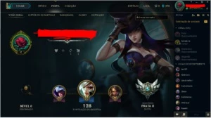 CONTA LOL - League of Legends