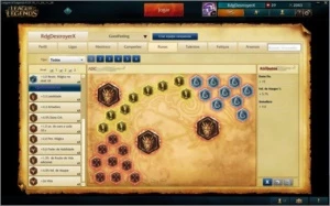 Conta League Of Legends (sivir vitoriosa, maokai vitorioso) LOL
