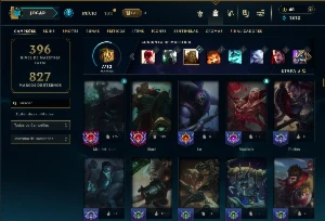 Esmerlada 4 com 150 Champs e 175 Skins ( MAIN TOP ) - League of Legends LOL