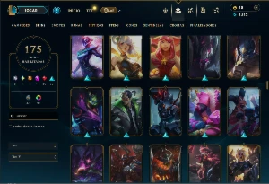 Esmerlada 4 com 150 Champs e 175 Skins ( MAIN TOP ) - League of Legends LOL