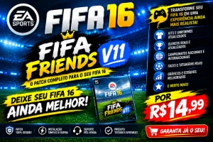 Patch Fifa Friends Plus! Premium FIFA 16 PC