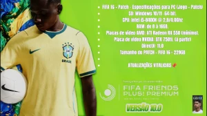 Patch Fifa Friends Plus! Premium FIFA 16 PC