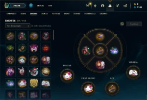 Conta Unranked com 35 Champs e 6 Skins - League of Legends LOL