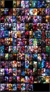 Conta de LOL com 140 skins - League of Legends