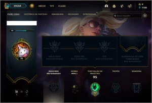 Conta unranked BARATA com 5 skins e 23 champs - League of Legends LOL