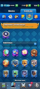 cont de Clash Royale  com 4 anos de jogo