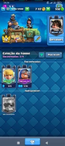 cont de Clash Royale  com 4 anos de jogo