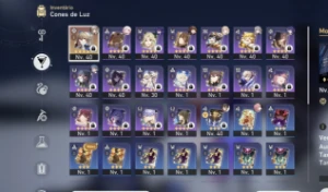Lvl 31. Jin, bronya e Seele/ arma do Gepard - Genshin Impact