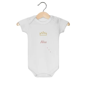 Body de Bebê Personalizado - Artesanato e Personalizados