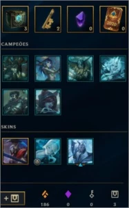 Conta Diamante 1 - League of Legends LOL