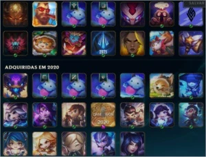 Conta Diamante 1 - League of Legends LOL