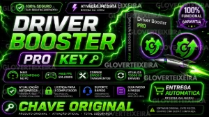 Licença Driver Booster 13.5 PRO – Entrega automatica!!! - Softwares e Licenças